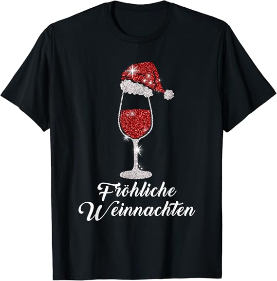 Weihnachten 2022 Outfit Rot Wein Liebhaber Weihnachts Outfit Kleidung Weihnachten TShirt